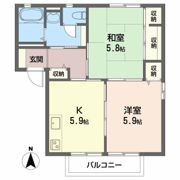 メゾン・Papier A棟の間取り画像