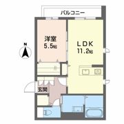 ベレオ山蔭丁の間取り画像
