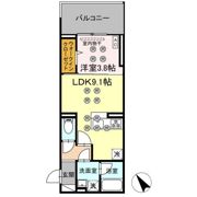 D-ROOM香住ヶ丘公園Ⅰの間取り画像