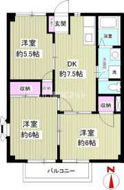 ヒルズ福王台の間取り画像