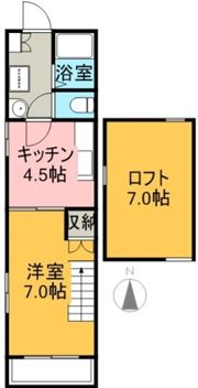 コーポIOROIの間取り画像