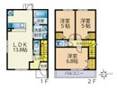 原一丁目戸建 B棟の間取り画像