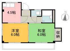 ハイツYO坂本 302の間取り画像