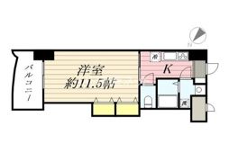ロイヤル博多駅前の間取り画像