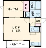 住吉町2丁目新築APの間取り画像