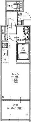 KEIAI RESIDENCE 航空公園の間取り画像