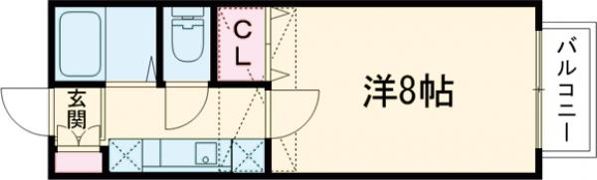 ソレアード愛子の間取り画像