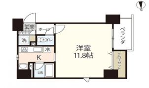 カーサ・フィオーレ表町の間取り画像