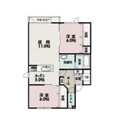 グランビュー5．4Aの間取り画像
