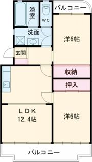 ファミールマンションの間取り画像