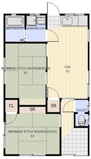 West Cottageの間取り画像