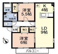 ベルウッド五番館Ⅰ棟の間取り画像