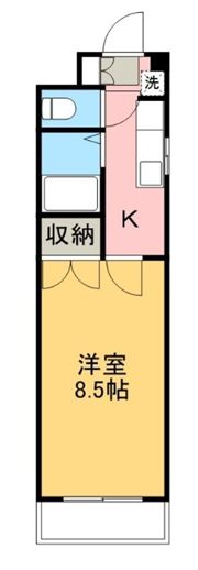 グランドムール高須の間取り画像