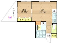 アリーチェ亀戸の間取り画像