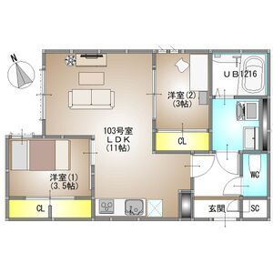 間取図