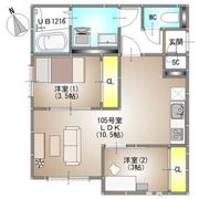 仮)GRANDTIC-L船橋町の間取り画像