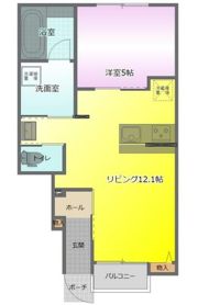 グランツリー連取 北棟の間取り画像