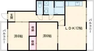 ハイツスピネルの間取り画像