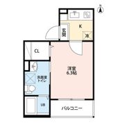 ミュー大喜(ミューダイギ)の間取り画像