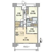 モアグレース西岐阜ステーションプレミアの間取り画像