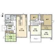 木賀本郷町緑戸建の間取り画像