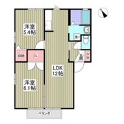エルクレールAの間取り画像