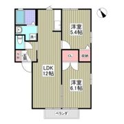 エルクレールAの間取り画像