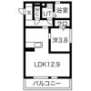 紫陽花ハイツの間取り画像