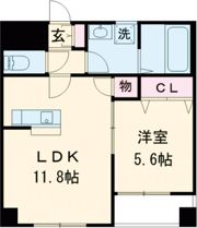 セグーロ明石通の間取り画像