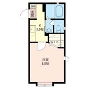 ベルアンジェの間取り画像