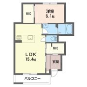 シャーメゾンなごみの間取り画像