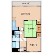 ハイツメロディの間取り画像