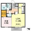 レゾン バージェの間取り画像
