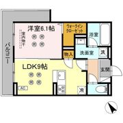D-ROOM香住ヶ丘公園Ⅱの間取り画像