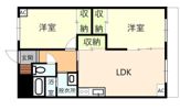 サーフェス上京面の間取り画像
