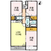 フィール高岡駅南の間取り画像