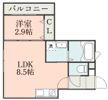 LA－CHIC武の間取り画像