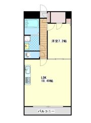 CASA GRAN鹿児島の間取り画像
