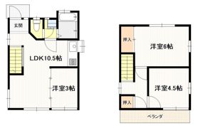 己斐上藤吉住宅の間取り画像