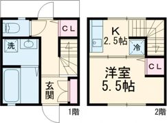 Signpost十人町 A棟の間取り画像