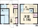 Signpost十人町 A棟の間取り画像