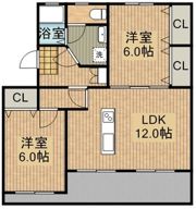 第一都成ハイツの間取り画像