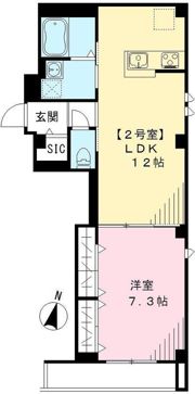 リヴィエール桜台の間取り画像