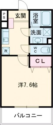 EXハイツ南新町Ⅱの間取り画像