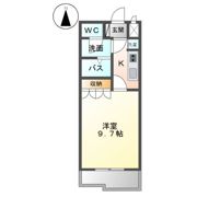 ビューティーパレスの間取り画像