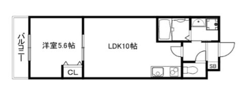 ソリティア梅小路の間取り画像