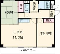セントラルメゾンの間取り画像