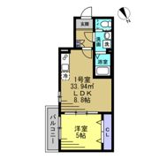 レアリゼ松戸の間取り画像