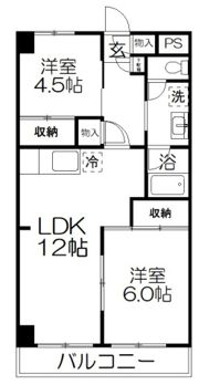 渋谷コート3号館の間取り画像