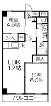 渋谷コート3号館の間取り画像